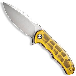 CIVIVI Praxis Liner Lock Ultem Folding Knife | Tan / Satin