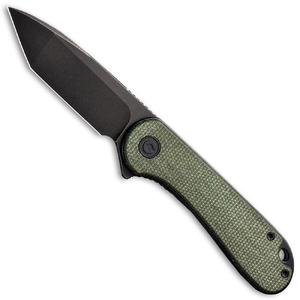 CIVIVI Elementum Tanto Liner Lock Folding Knife | Green / Black