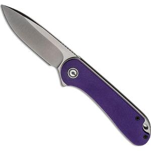 CIVIVI Elementum Liner Lock Folding Knife | Purple / Satin