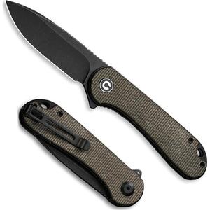 CIVIVI Elementum Liner Lock Folding Knife | Green / Black