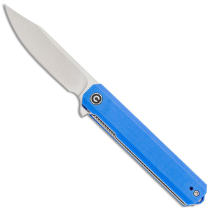 CIVIVI C917B Chronic Blue G10 Handle Satin 9Cr18MoV Liner Lock Folding Knife