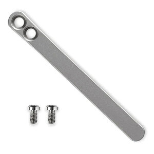 CIVIVI Titanium Clip with Titanium Screws | Satin