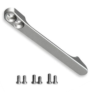 CIVIVI Titanium Clip with 6 Titanium Screws | Satin