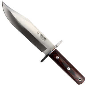 Cudeman JBK-II Fixed Blade Bowie Knife | Stamina Wood / Satin