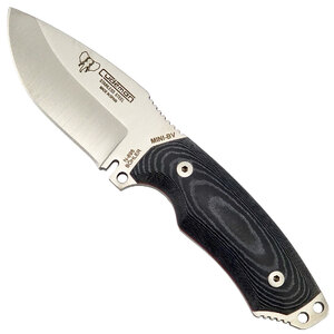 Cudeman Mini-BV Fixed Blade Knife | Black / Satin