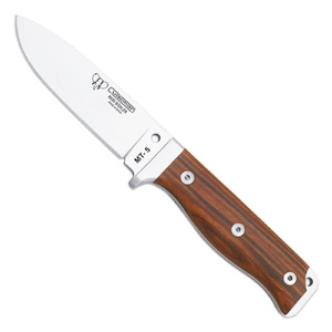 Cudeman MT-5 Fixed Blade Survival Knife with Accessories | Cocobolo Wood / Satin
