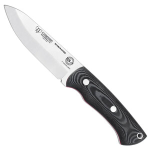 Cudeman BS-9 Bushcrafter Fixed Blade Knife | Grey / Satin