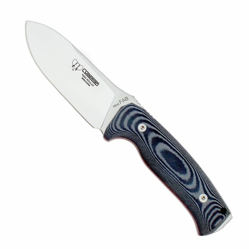 Cudeman FAB Fixed Blade Survival Knife | Black / Satin