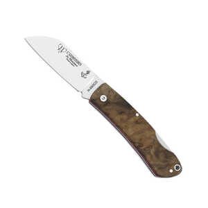 Cudeman Mariner Back Lock Folding Knife | Walnut Wood / Satin