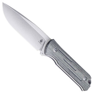 Kizer Justice II Fixed Blade Knife | Grey / Silver