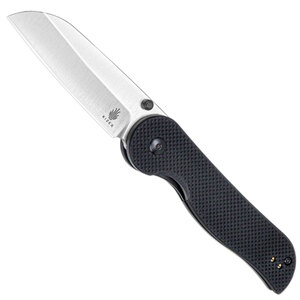 Kizer Seahorse Liner Lock Folding Knife | Black / Satin
