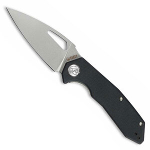Kubey Coeus D2 G10 Folding Knife - Black / Silver | KU122A