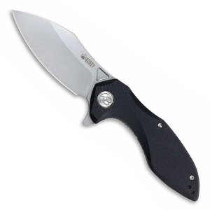 Kubey Noble Liner Lock Folding Knife | Black / Grey