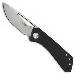 Kubey Thalia D2 G10 Folding Knife - Black / Silver | KU331A