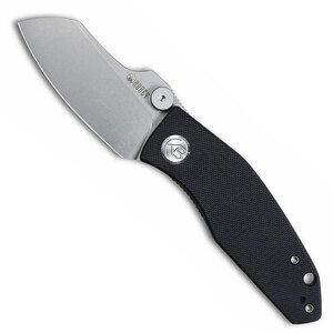 Kubey Monsterdog Liner Lock Folding Knife | Black / Grey
