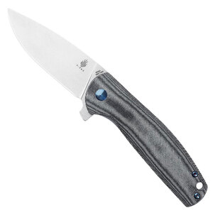 Kizer Gemini Liner Lock Folding Knife | Black / Satin