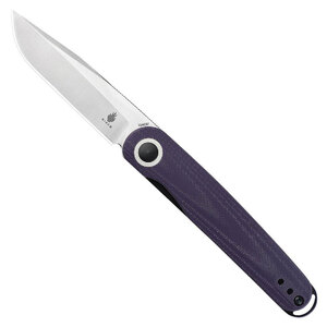 Kizer Squidward Liner Lock Folding Knife | Purple / Satin