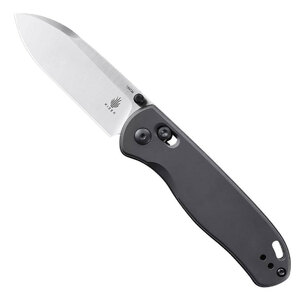 Kizer Drop Bear Clutch Lock Folding Knife | Grey / Satin