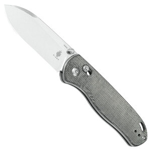 Kizer Drop Bear Clutch Lock Folding Knife | Grey