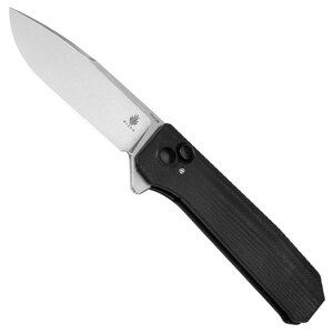 Kizer Brat Folding Knife - Black / Satin