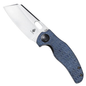 Kizer C01C Sheepdog Richlite Folding Knife - Blue / Silver | V4488C3 