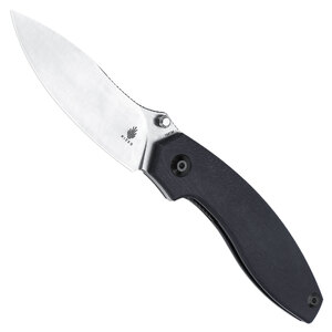 Kizer Doberman Liner Lock Folding Knife | Black / Satin