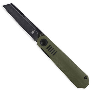 Kizer De L' Orme Liner Lock Folding Knife | Green / Black