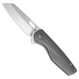 Kizer Sparrow Frame Lock Folding Knife | Grey / Satin