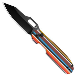 Kizer Cormorant Button Lock Folding Knife | Multi-Coloured / Black