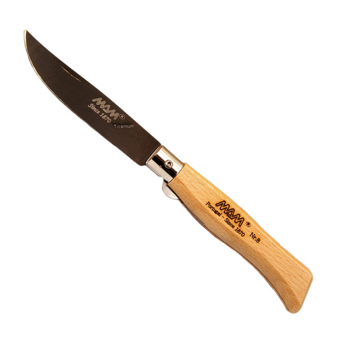 MAM Douro Black TI Coated Liner Lock Folding Knife 83mm