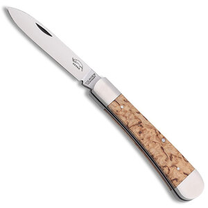 Otter-Messer Levin S Curly Birch Carbon Steel Folding Knife | 268_MB