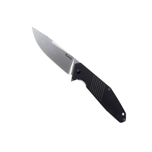 Ruike Knives D191-B Black G10 Handle Satin Folding Knife