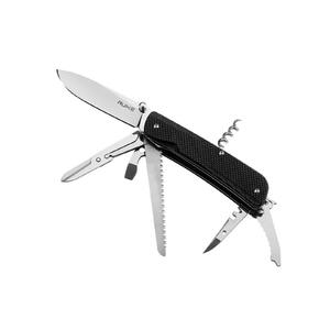 Ruike Knives LD42-B Black G10 Handle Mirror 12C27 Steel Multitool Folding Knife