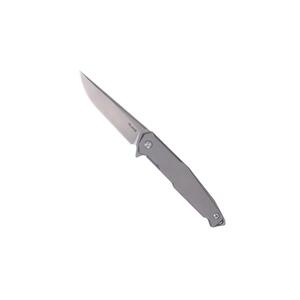 Ruike Knives M108-TZ Grey Titanium Handle Bead Blast Folding Knife