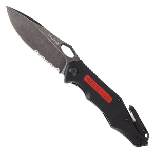 Ruike Frame Lock Folding Knife | Black | M195
