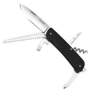 Ruike M32 Multifunction Folding Knife | Black / Mirror