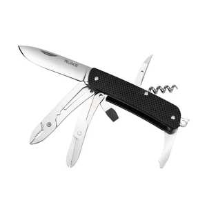 Ruike M41 Multifunction Folding Knife | Black / Mirror