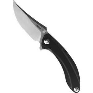 Ruike Liner Lock Folding Knife | Black / Satin | P155-B