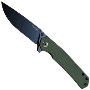 Ruike Frame Lock Folding Knife | Green / Black | P801-G