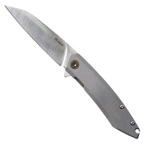 Ruike Frame Lock Folding Knife | Silver / Satin | P831S-SA