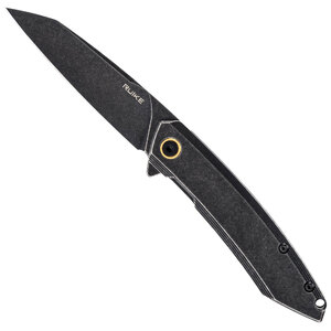 Ruike Frame Lock Folding Knife | Black | P831S-SB