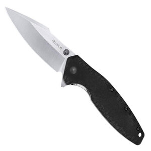 Ruike Liner Lock Folding Knife | Black / Satin | P843-B