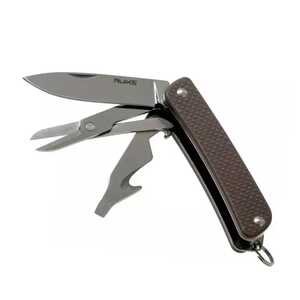 Ruike S31 Multifunction Folding Knife | Brown / Mirror