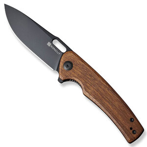 Sencut Vesperon Liner Lock Folding Knife | Guibourtia Wood / Black
