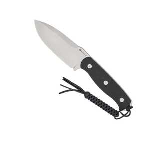 Sencut Toxodon G10 Fixed Blade Knife | Black / Stonewash | S24036-1