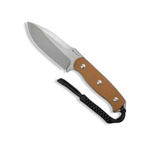 Sencut Toxodon G10 Fixed Blade Knife | Brown / Stonewash | S24036-3