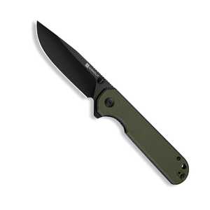 Sencut Aetheris Liner Lock Folding Knife | OD Green / Black | S24095-2