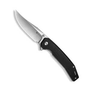Sencut Vornix Liner Lock Folding Knife | Black / Satin | S25038-2