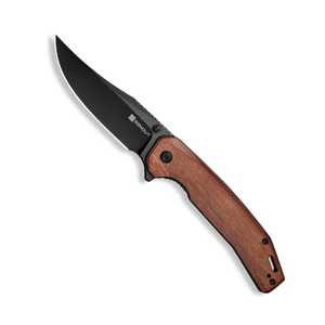 Sencut Vornix Liner Lock Folding Knife | Wood / Black | S25038-3