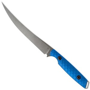 Toor Knives Avalon Fixed Blade Filleting Knife w/ Kydex Sheath - Leviathan Blue / Grey